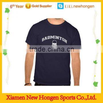 custom body building dry fit badminton sports jersey for men