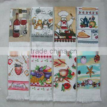 best selling products 55g printed kitchen towel velour towel china supplier wholesale ailbaba