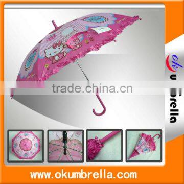 19inch*8k best quality cheap mini kid umbrella pink umbrella