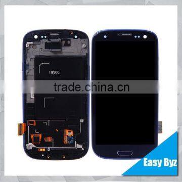 Original LCD for Samsung i9300 Galaxy S3 LCD with Digitizer , LCD S3 I9300, For Samsung Galaxy S3 i9300 i747 i535 t999 LCD