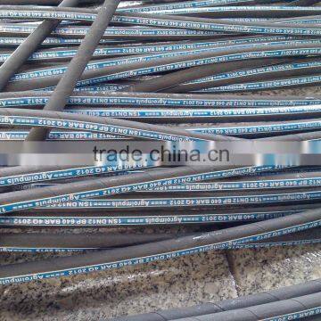 Steel Wire Braided Reinforced Hydraulic Rubber Hose