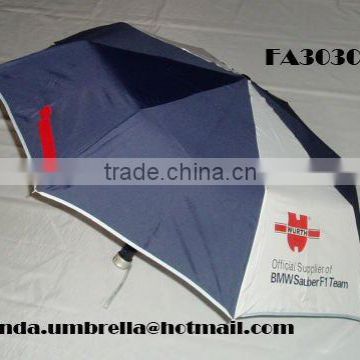 [FM3030]Promotional umbrella, automatic 3 folding umbrella