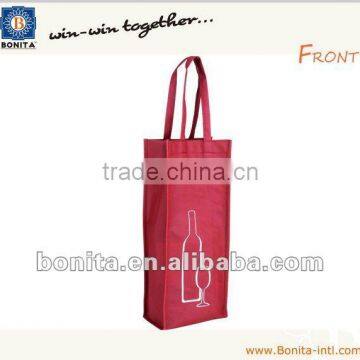 Promotion non woven wine bottle bag,gift bag,bottle pouch