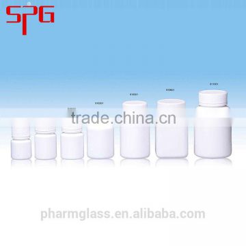 white HDPE plastic Bottles