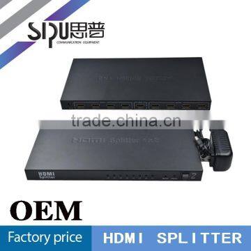 SIPU hot sell hdmi wireless splitter 1x8