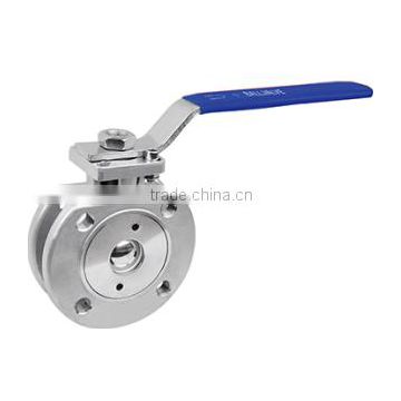 ISO Full Bore Stainless Steel Wafer Ball Valve