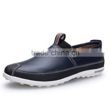 Genuine Leather Men Shoes Casual High-Quality Breathable Shoes photo-3