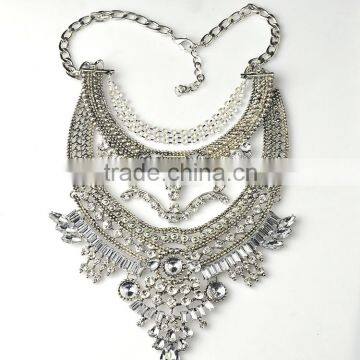 Trendy Vintage Anti Gold Sivler Plated Necklaces 2015