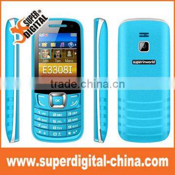 2.4inch WCDMA 850/1900/2100mhz 3G feature phone with 1GB ROM