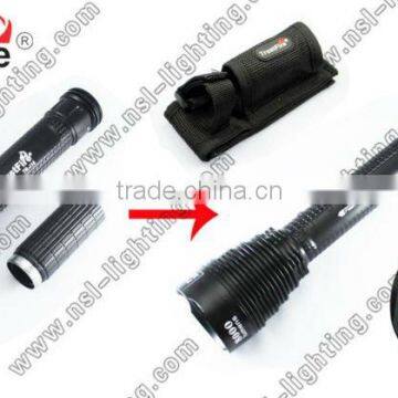 New 2012 Style TrustFire TR-J18 7*T6 7xCree XM-L T6 8000 Lumens 5 Modes Led Flashlight(2x18650/3x18650/2x26650/3*26650)