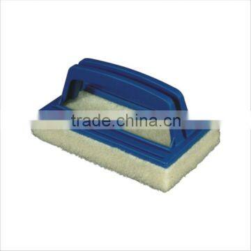 Plastic Scrubbing Pad Brush For Pool And Spa