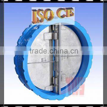 DN40~DN800 PN10 Wafer type dual plate check valve