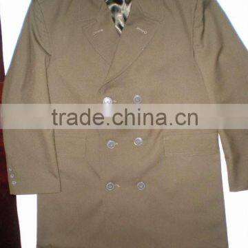 Military Woolen Overcoat