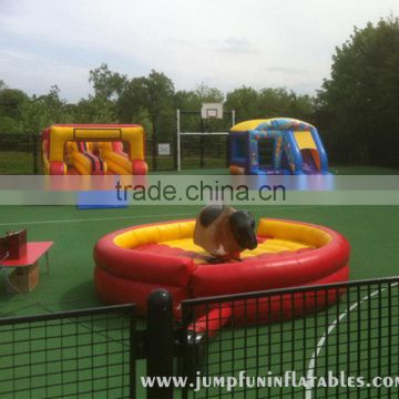 Commercial Bullfight simulator for adults,Mechanical Bullfight Inflatable bull rodeo with mechanical control system