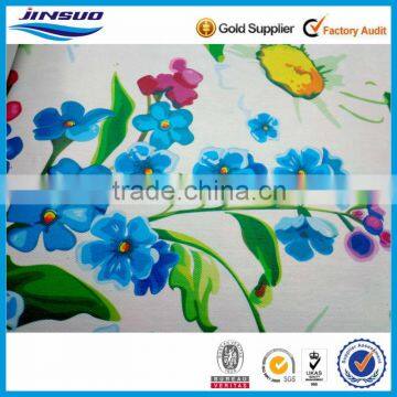 Denim Floral Printed Fabric 2m1346 With SGS/Audit Factory