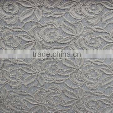 Cotton nylon guipure lace composite with 3d air mesh fabric for apparel