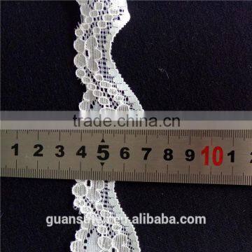 White Crochet Lace Trim Nylon Lace Trim for Apparel photo-2