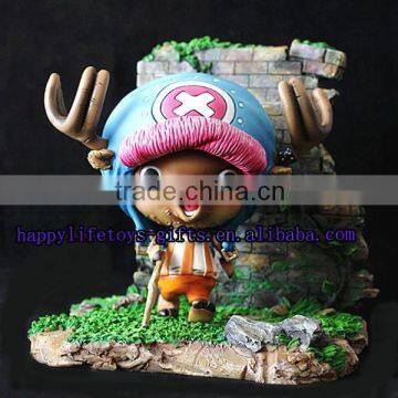 Custom one piece anime figure Chopper Japanese cartoon figurine