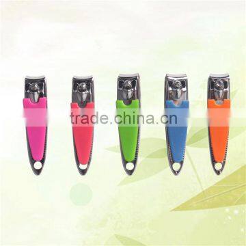 Practical silicon nail clippers with hole