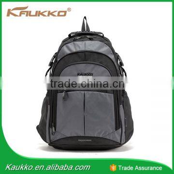 Brand Fashion Embroidery Blue Black 1680D Nylon Leisure Men Laptop Backpack Bag