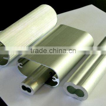 Silver Anodizing Aluminum Industrial Profiles