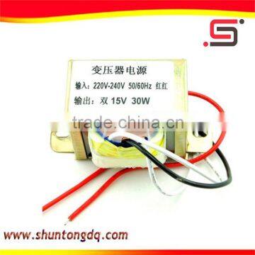 15v 10-60w current high frequency mini types of transformer