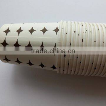 single wall hot coffee paper cups in 6oz size