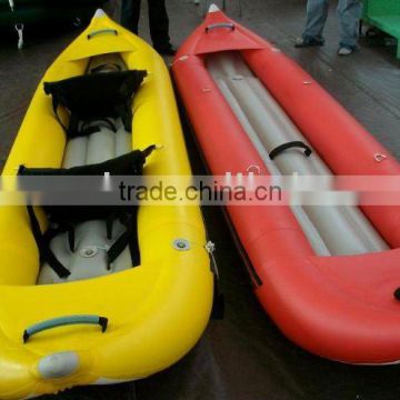 pvc inflatable kayak canoe paddles boat