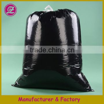 customized printed drawstring HDPE&LDPE plastic garbage/trash bags