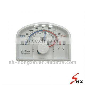 Semicircle Max-min mercury-free plastic thermometer