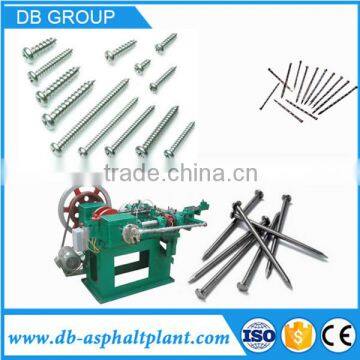 High quality nail making machine price/ low carbon steel wire nail making plant for sale