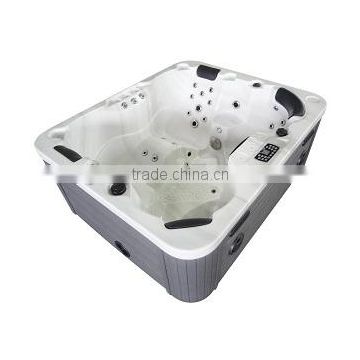 Anti -Freezing Free Enjoy 6 Persons Outdoor Garden Square Spa