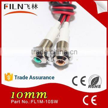 Solar Water Heater LED Indicator Snap Acting 10mm Mini Signal Light photo-5