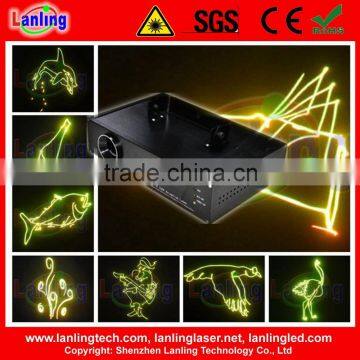 LS859RGY 250mW RGY 25kpss SD Card Animation Laser Light photo-1