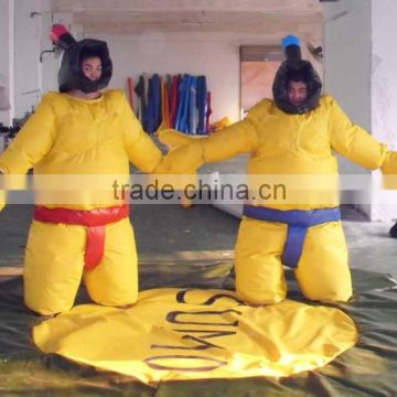 Hola sumo wrestling suits for sale/foam padded sumo suits