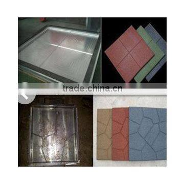 Hydraulic Tile Press Machine/automatic Rubber Tile Press/floor Tile Making Machine photo-2
