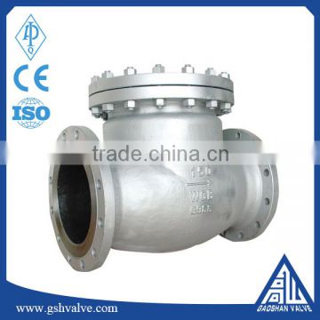 ansi standard a216 wcb swing check valve manufacturing