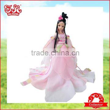 28cm Chinese mini plastic fairy toy doll