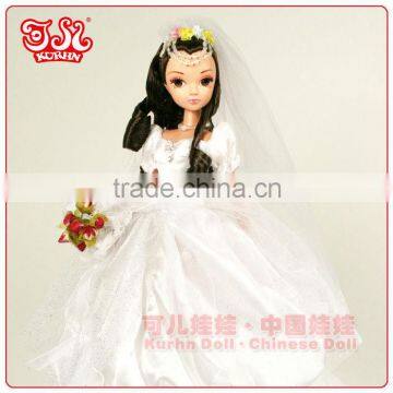 Hot sell fashion barbaie wedding doll toy