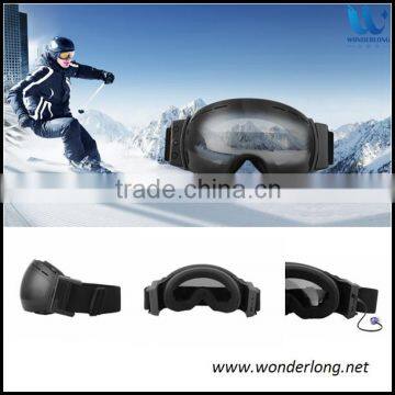 Newest arrival hd 720P bluetooth skiing glasses camera