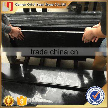 Competitive Price Hot Selling Granite G684 Polished Tiles Fuding Black Polished Slab G684 Granite Black Pearl photo-4