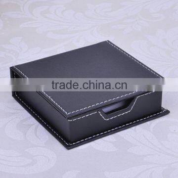 China Factory Wholesale Custom PU Leather Gift Box, Black Storage Box photo-3