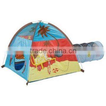 play tent with tunnel