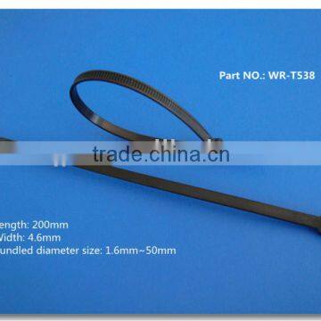 self-locking PA66 nylon cable tie for car