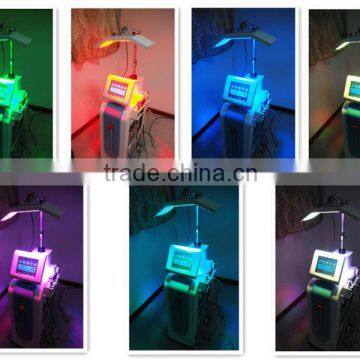 Acne Removal NL-SPA600 7 Colors Factory Price PDT Facial Led Light Therapy Machine LED Light Therapy Oxygen Jet Microdermabrasion Skin Diamond photo-2