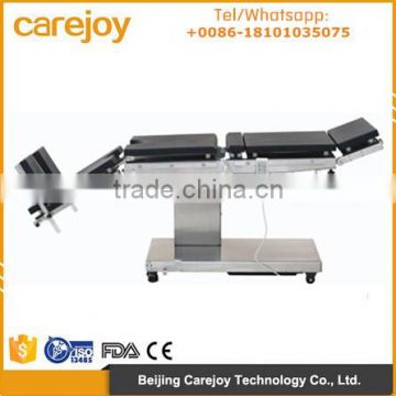 Carejoy CE&ISO approved adjustable surgical electric operating bed/clinical hospital operating table