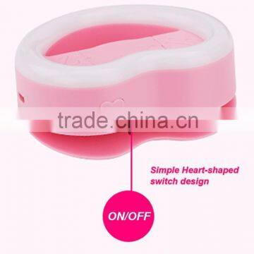 Selfie Ring Light LED Fill Light 3W Cellphone Photo Spot Light 23 LED Charging Portable Selfie Flashlight With Makeup Mirror photo-2