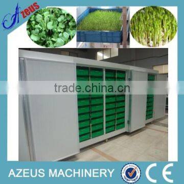 Automatic hydroponic barley grass fodder planting system for animal,livestock,cattle,sheep