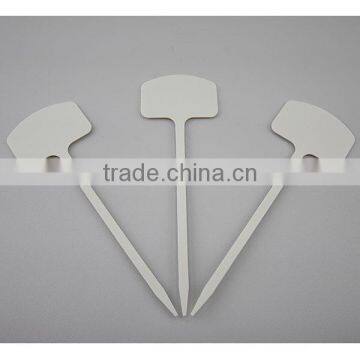 8 Inch Plastic White Tall Garden Label