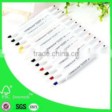 Wholesale water soluble double headed marker pen